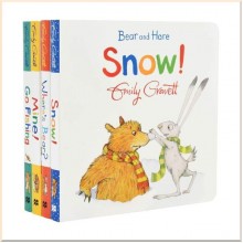 Bear and Hare 4 Books by Emily Gravett