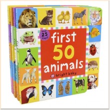Lift the Flap Tab Books Collection 4 Books Set Preschool Skills, Early Learning